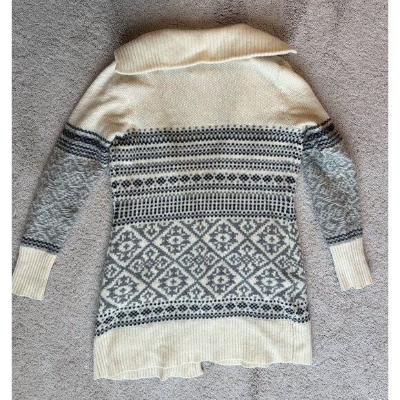 Telluride Clothing Womens Med Lambswool Blend Nordic Cardigan Sweater W/ Buckle - Picture 14 of 14